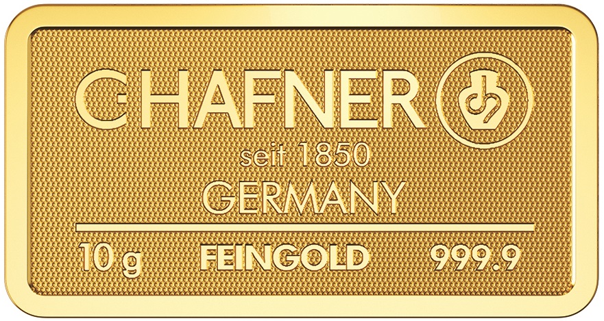 C-Hafner Goldbarren 10g C-Hafner Goldbarren 10g